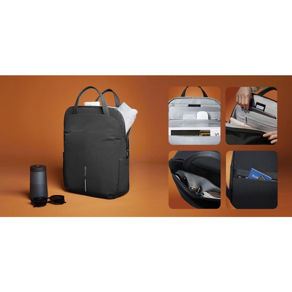 Geantă tote rucsac Xd Design Soft black