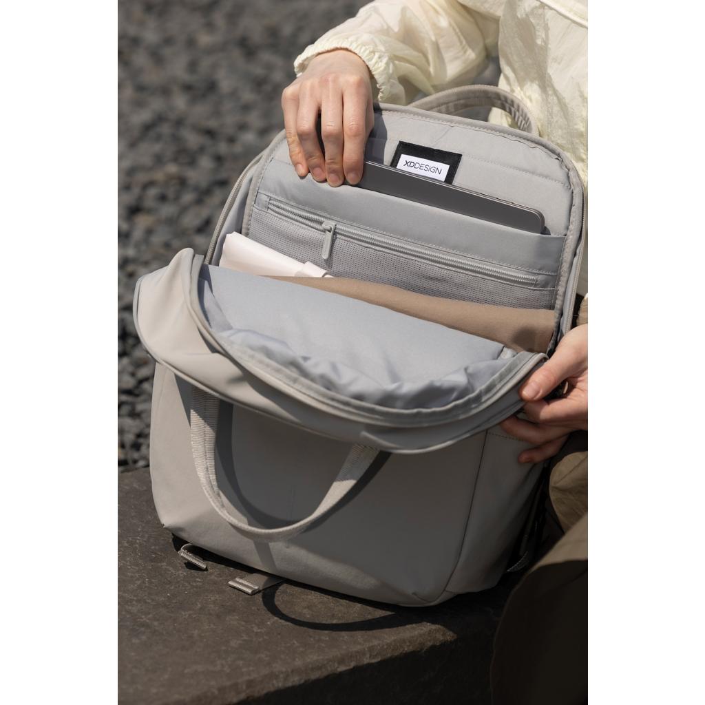 Geantă tote rucsac Xd Design Soft grey