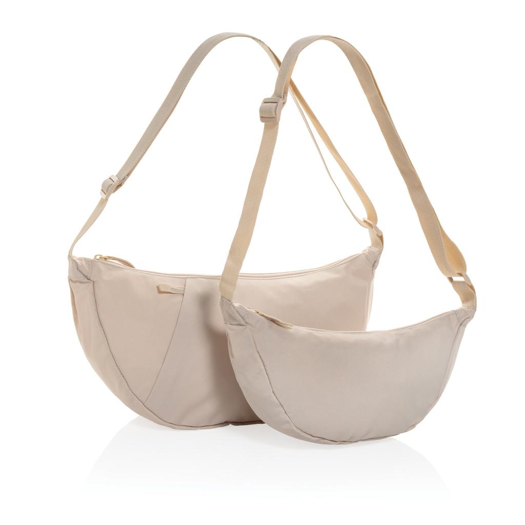 Geantă sling Crescent XL beige