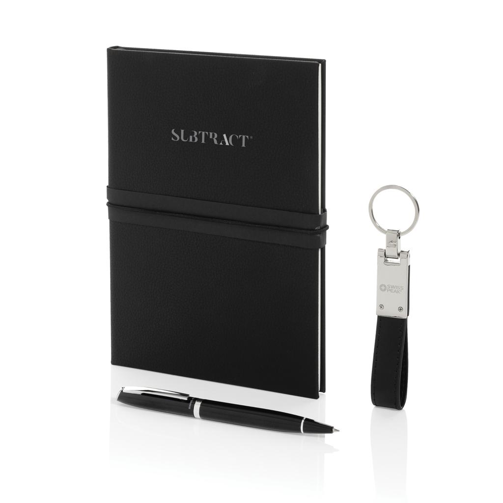 Set cadou business Swiss Peak black