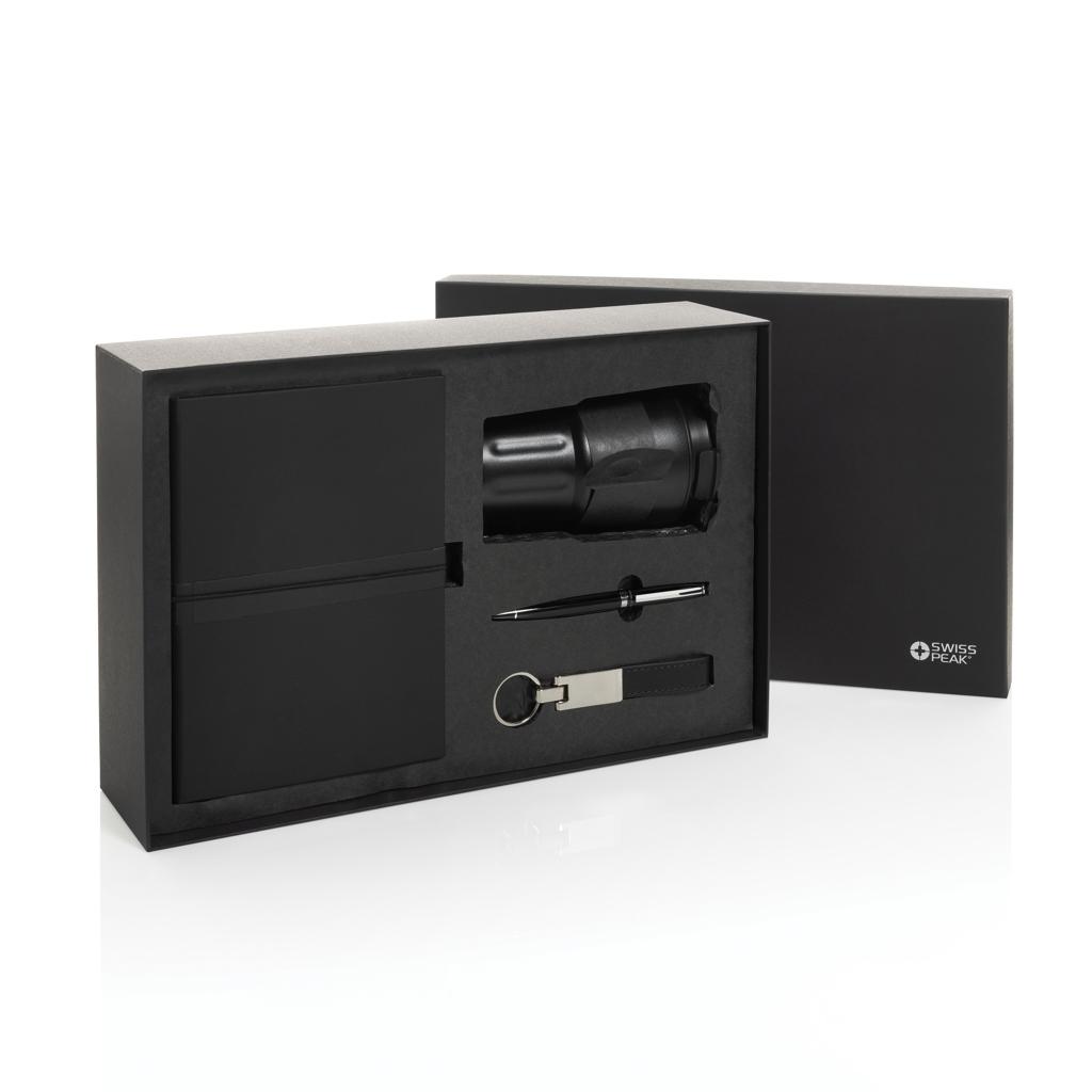 Set cadou Swiss Peak cu pahar black