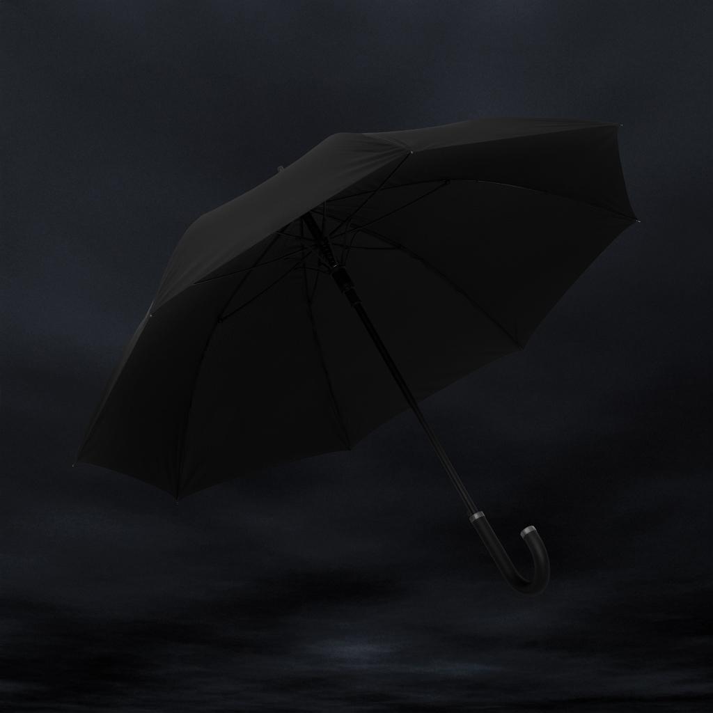 Umbrelă 25” Swiss Peak Vero black
