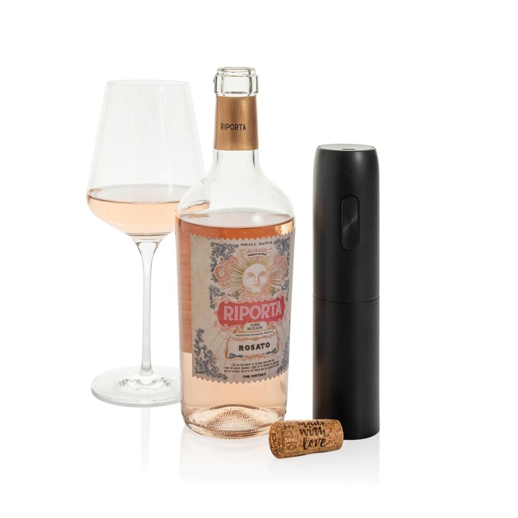 Deschizător vin electric Vino black