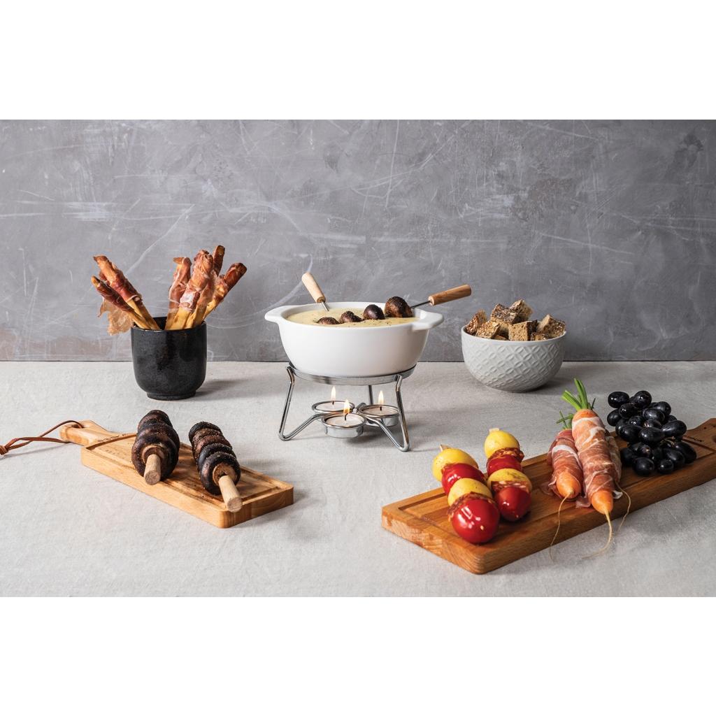 Set fondue brânză Boska 750 ml transparent