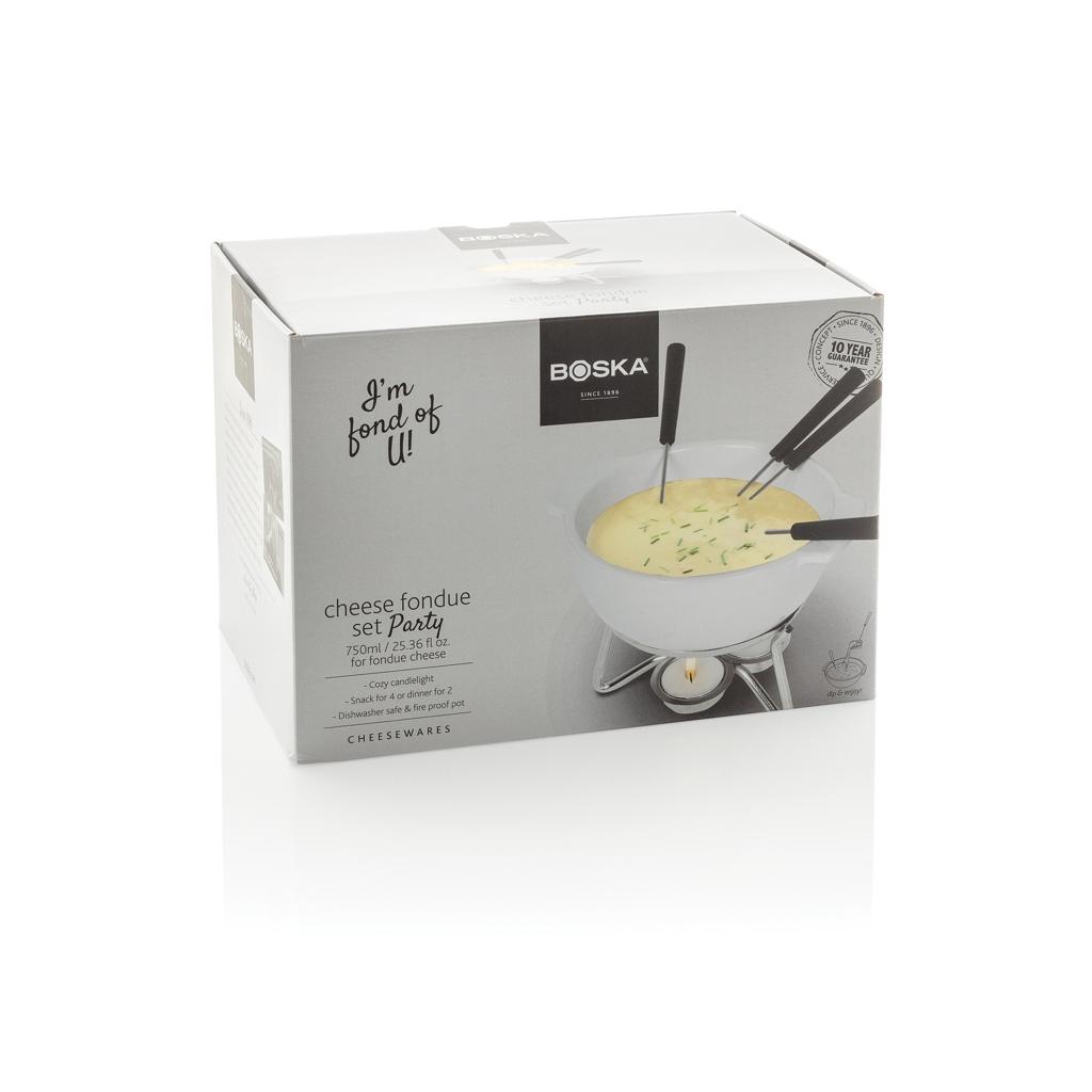Set fondue brânză Boska 750 ml transparent
