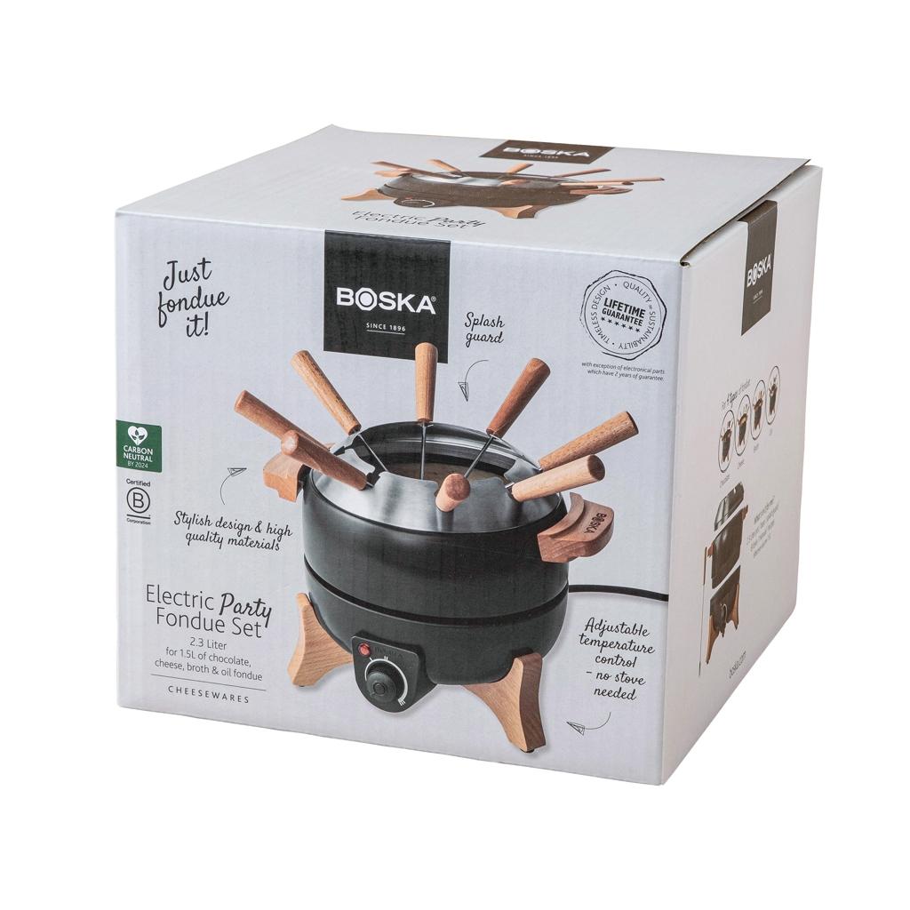 Set fondue electric Boska 2.3L black