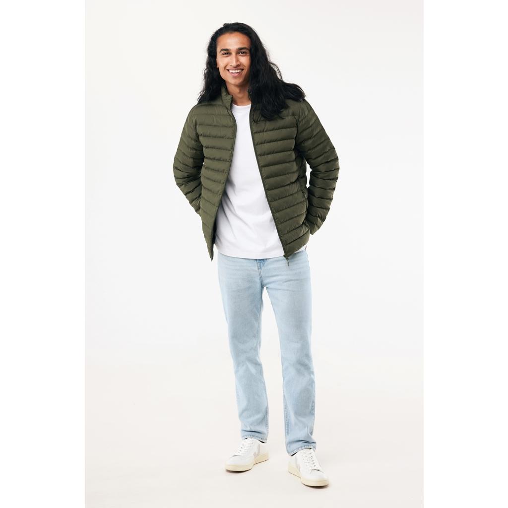 Geacă matlasată bărbați Iqoniq Maiko green 3XL