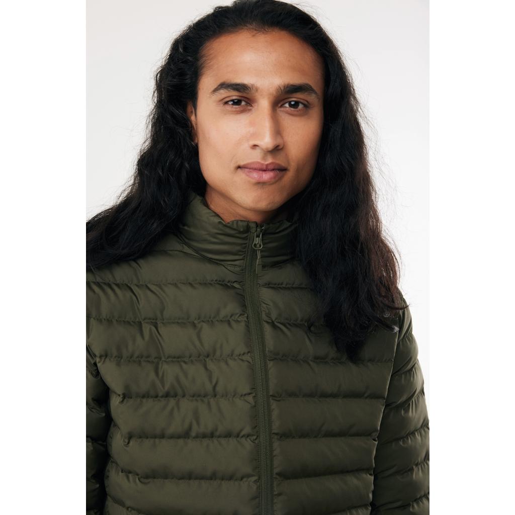 Geacă matlasată bărbați Iqoniq Maiko green 3XL