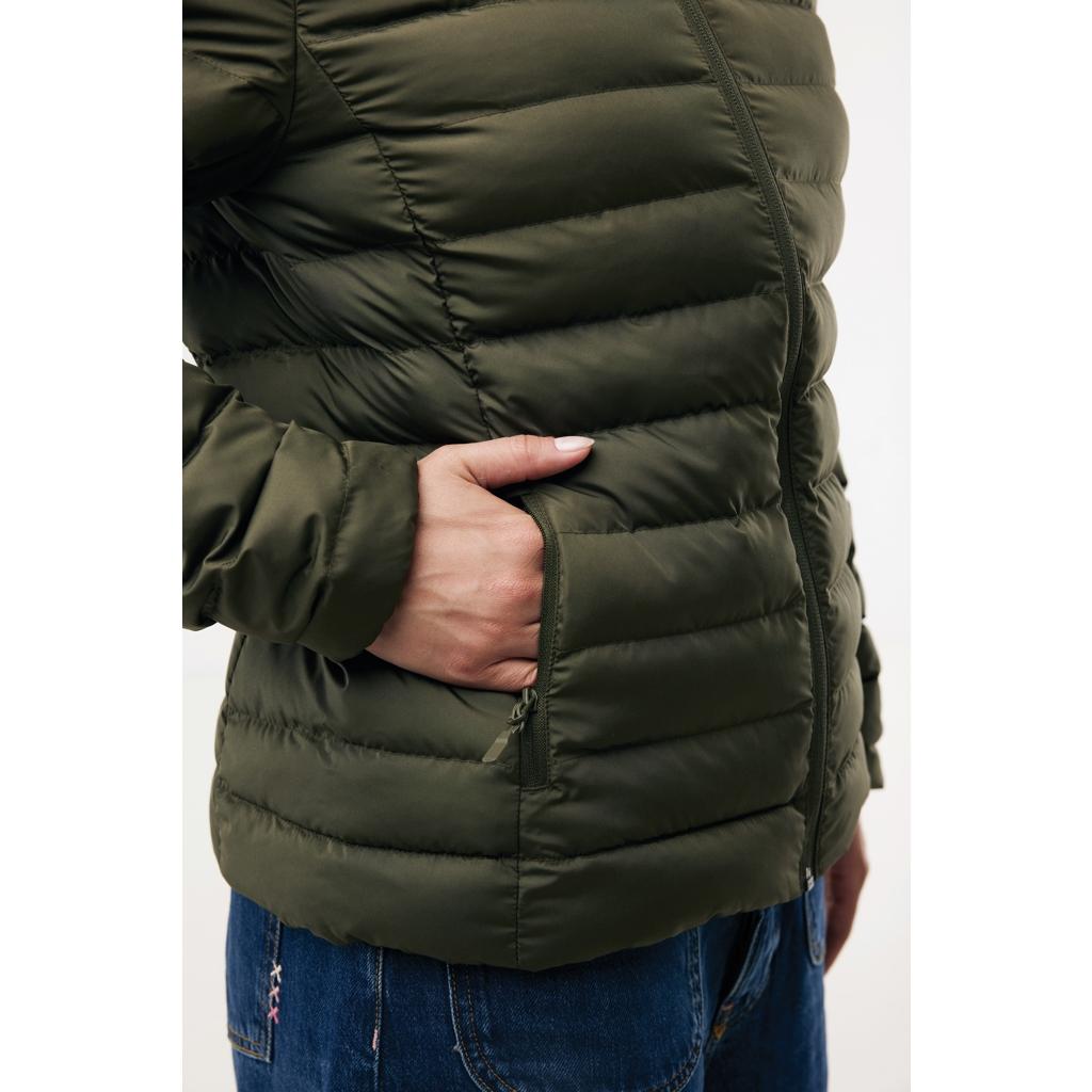 Geacă matlasată femei Iqoniq Maiko green 2XS