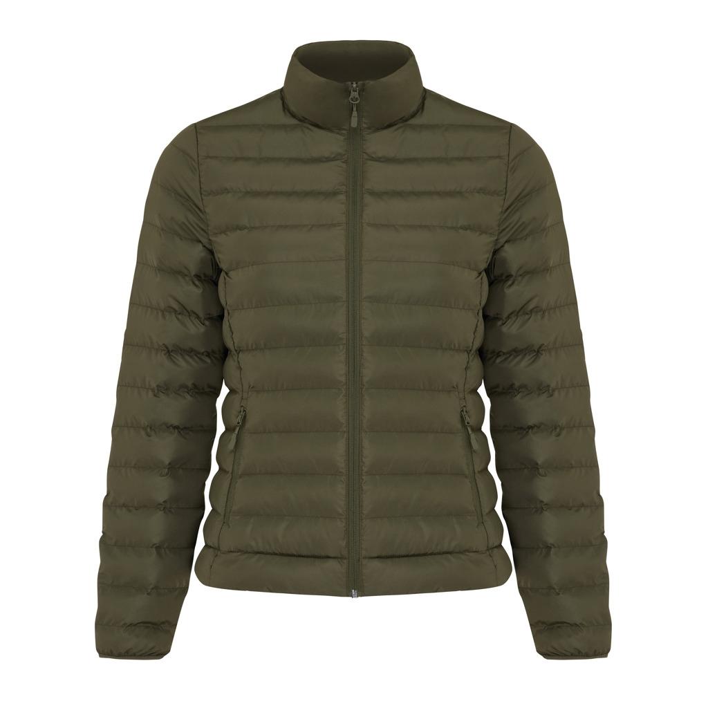 Geacă matlasată femei Iqoniq Maiko green 2XS