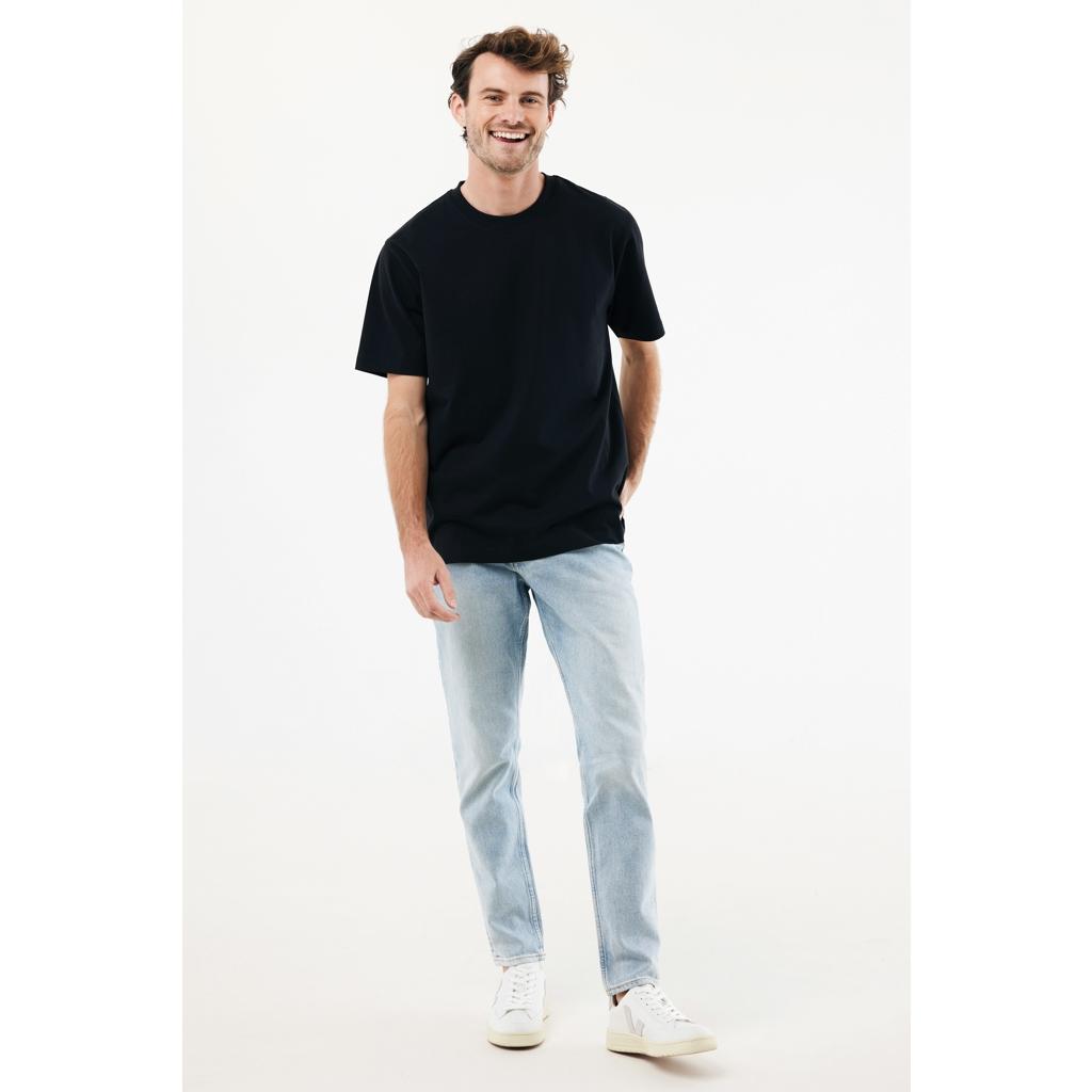 Tricou bumbac Iqoniq Nikko black 4XL