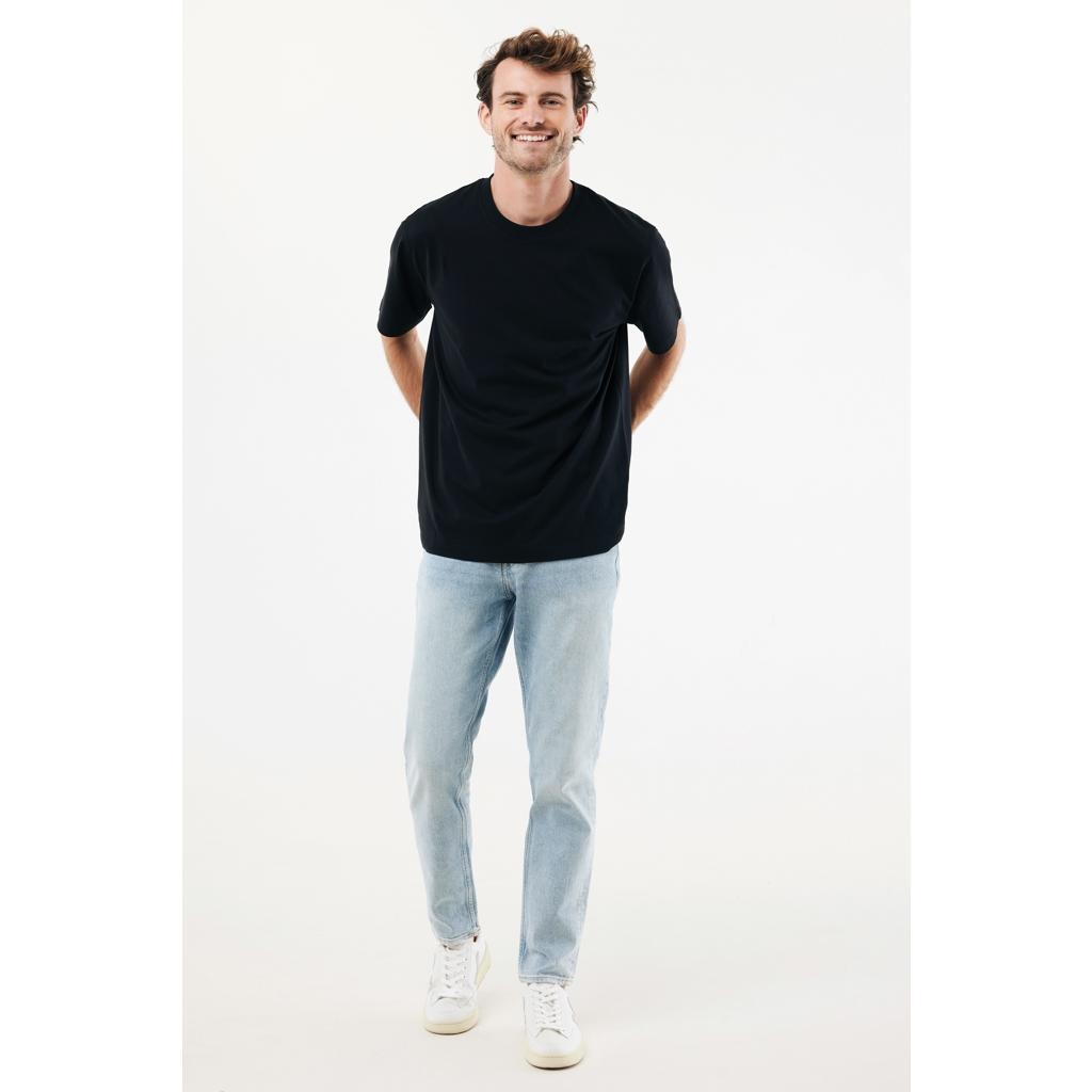 Tricou bumbac Iqoniq Nikko black 4XL