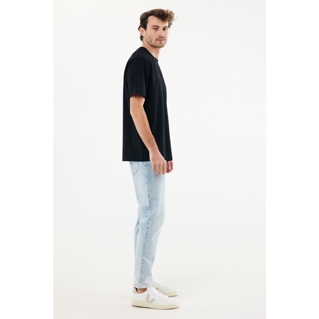 Tricou bumbac Iqoniq Nikko black 4XL