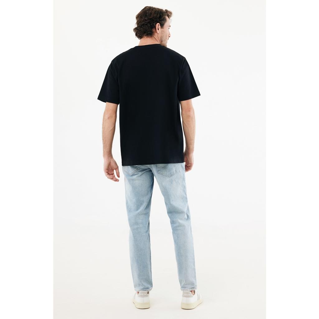 Tricou bumbac Iqoniq Nikko black 4XL