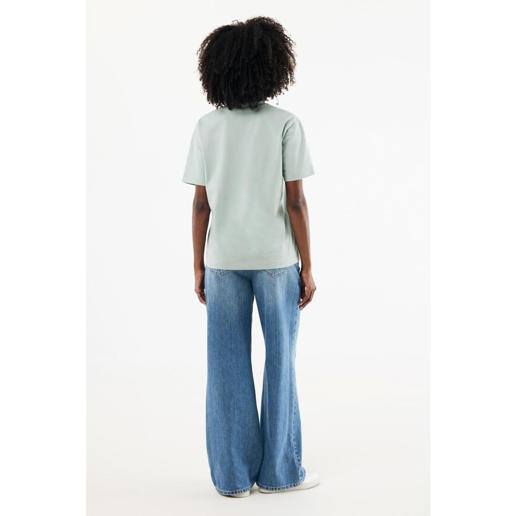 Tricou bumbac Iqoniq Nikko iceberg green 2XS