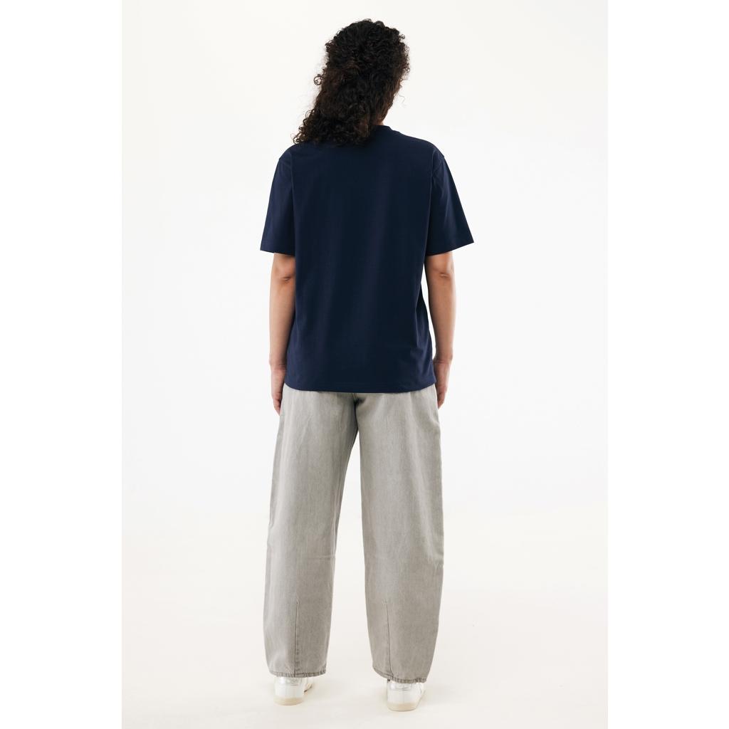 Tricou bumbac Iqoniq Nikko navy 2XS