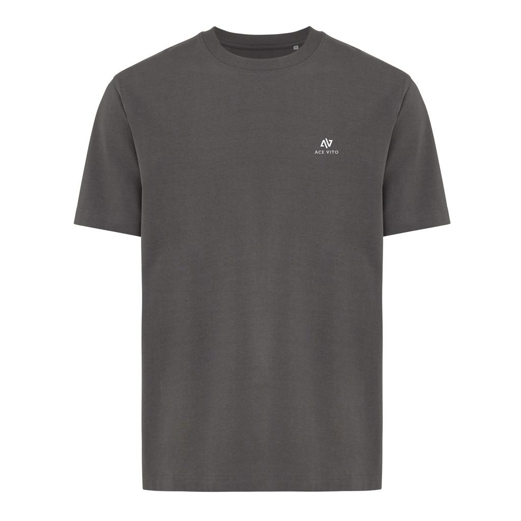 Tricou bumbac Iqoniq Nikko anthracite 3XL