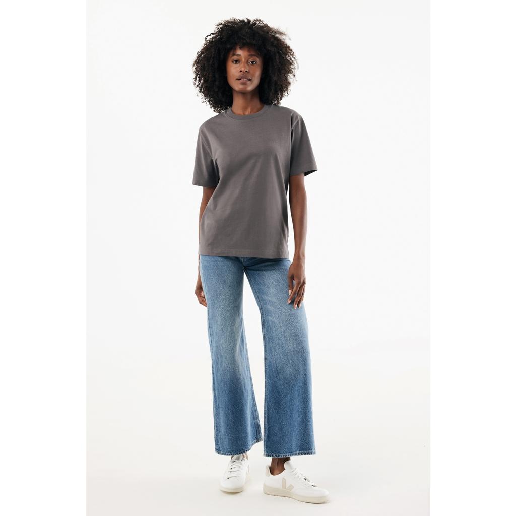 Tricou bumbac Iqoniq Nikko anthracite 3XL