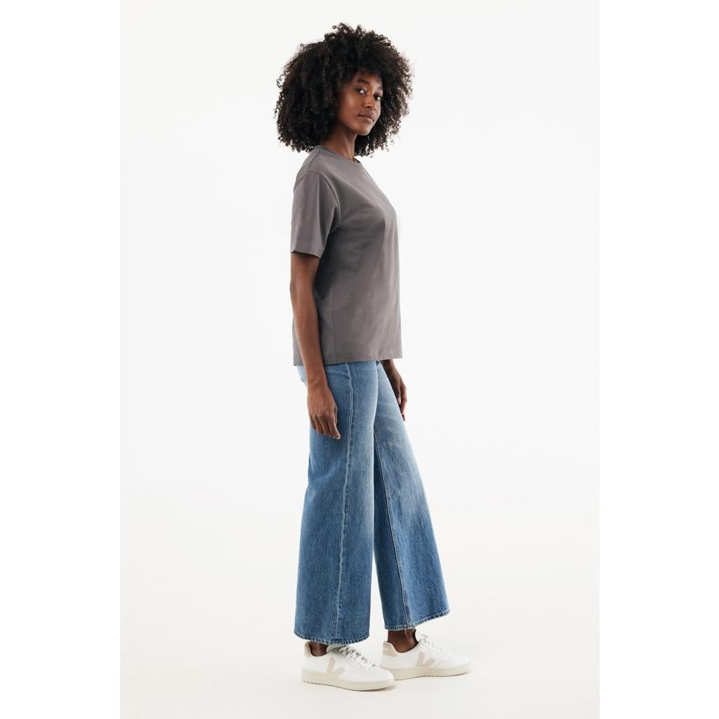 Tricou bumbac Iqoniq Nikko anthracite 3XL