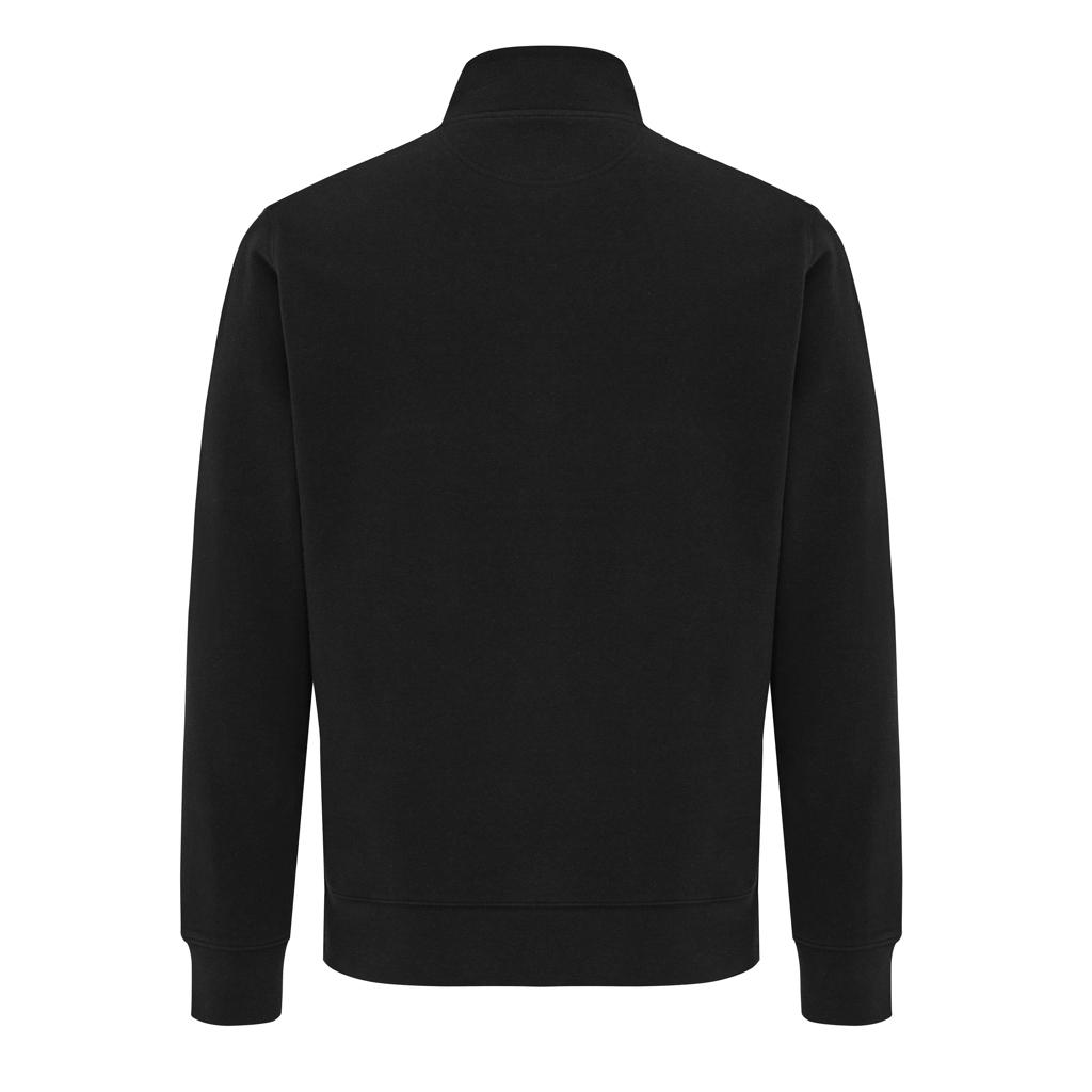 Pulover bumbac Iqoniq Elgon black M