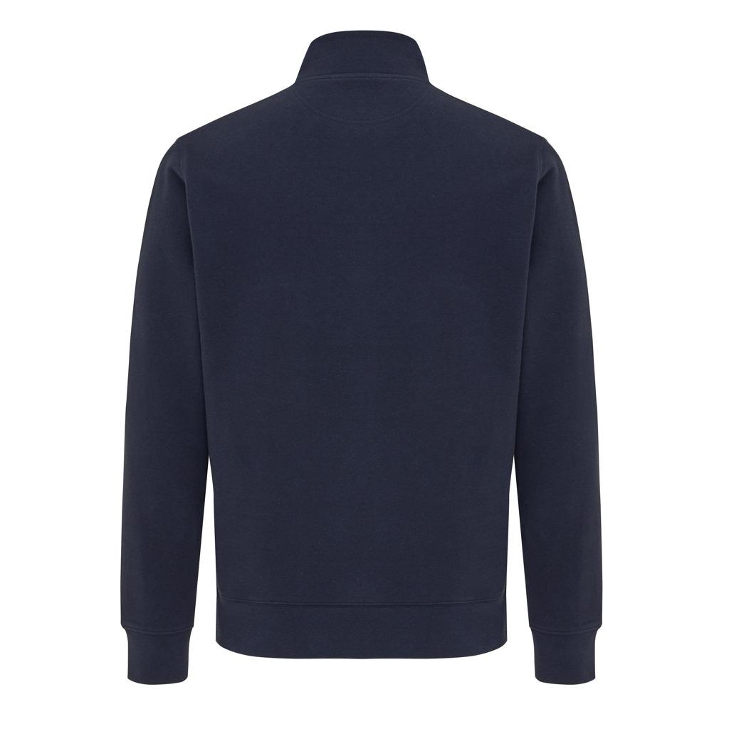 Pulover bumbac Iqoniq Elgon navy 2XS