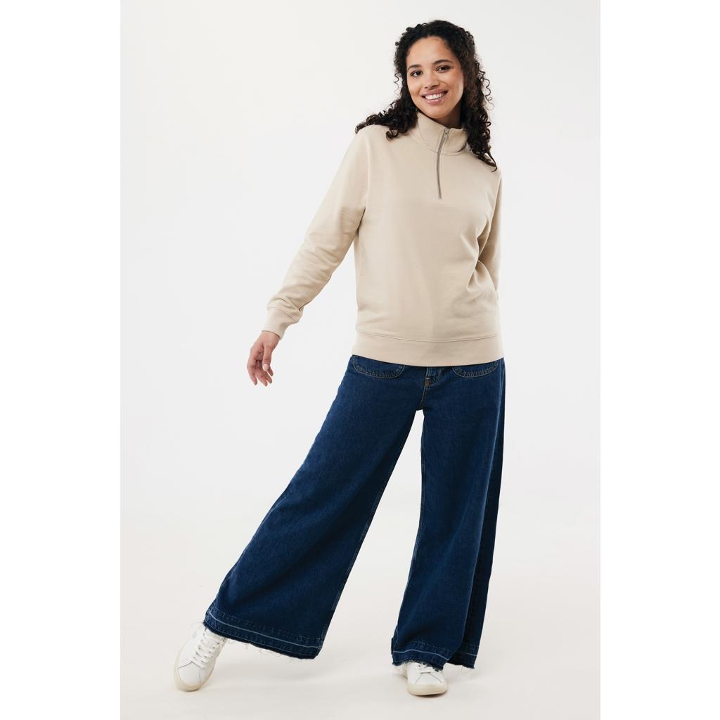 Pulover bumbac Iqoniq Elgon desert 2XS