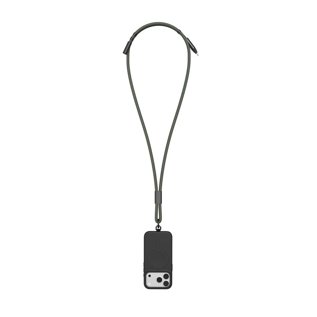 Cablu telefon Vinga Baltimore green