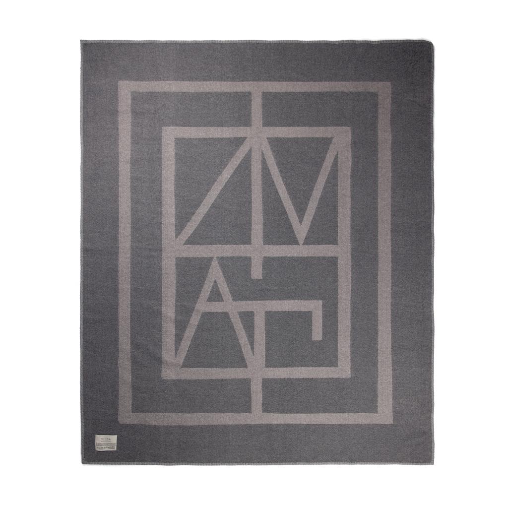 Pătură Vinga Monogram grey