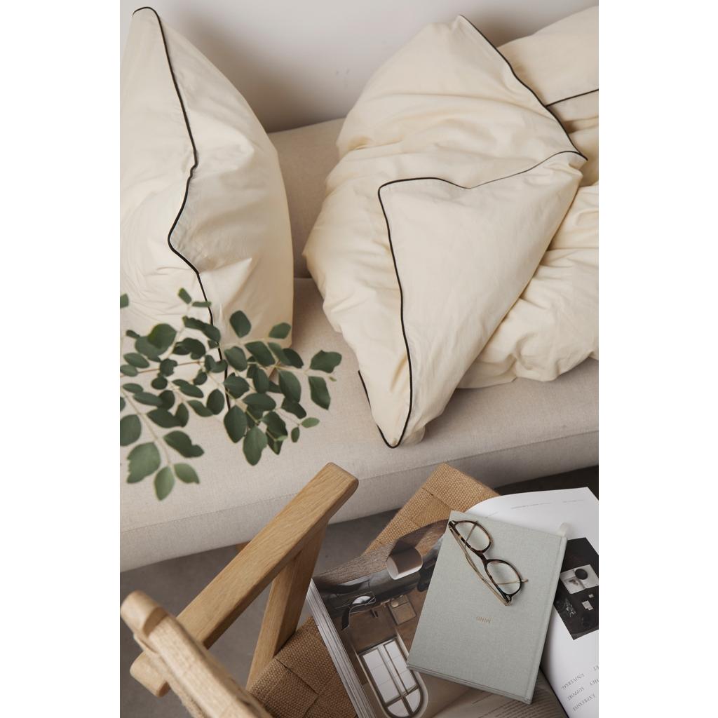 Lenjerie pat bumbac Vinga Marston beige