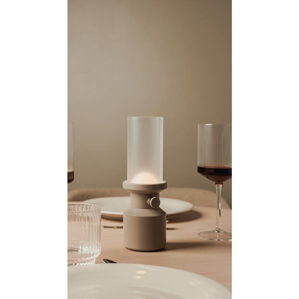 Lampă masă Vinga Niori beige