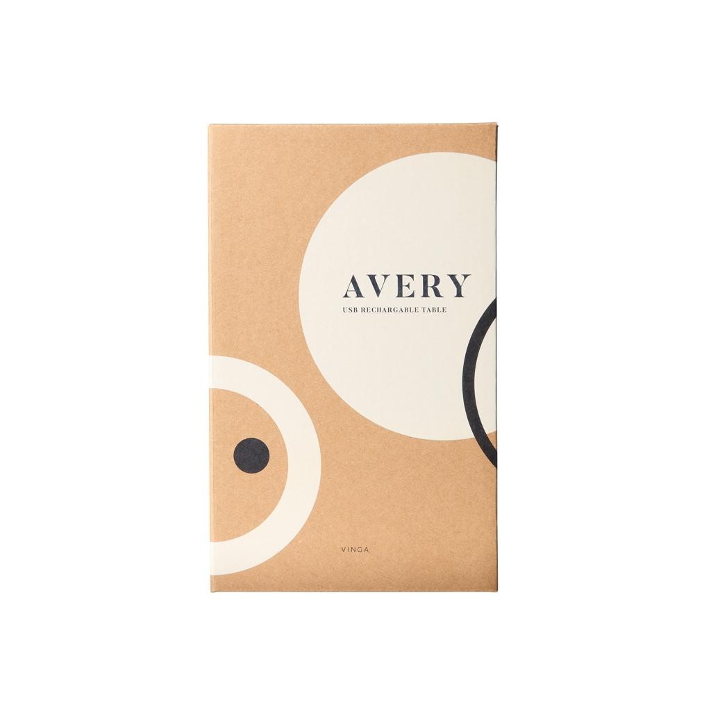 Lampă masă Vinga Avery black