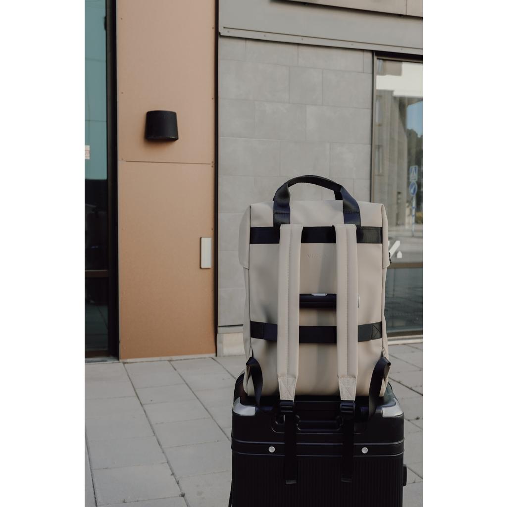 Rucsac tote Vinga Baltimore greige
