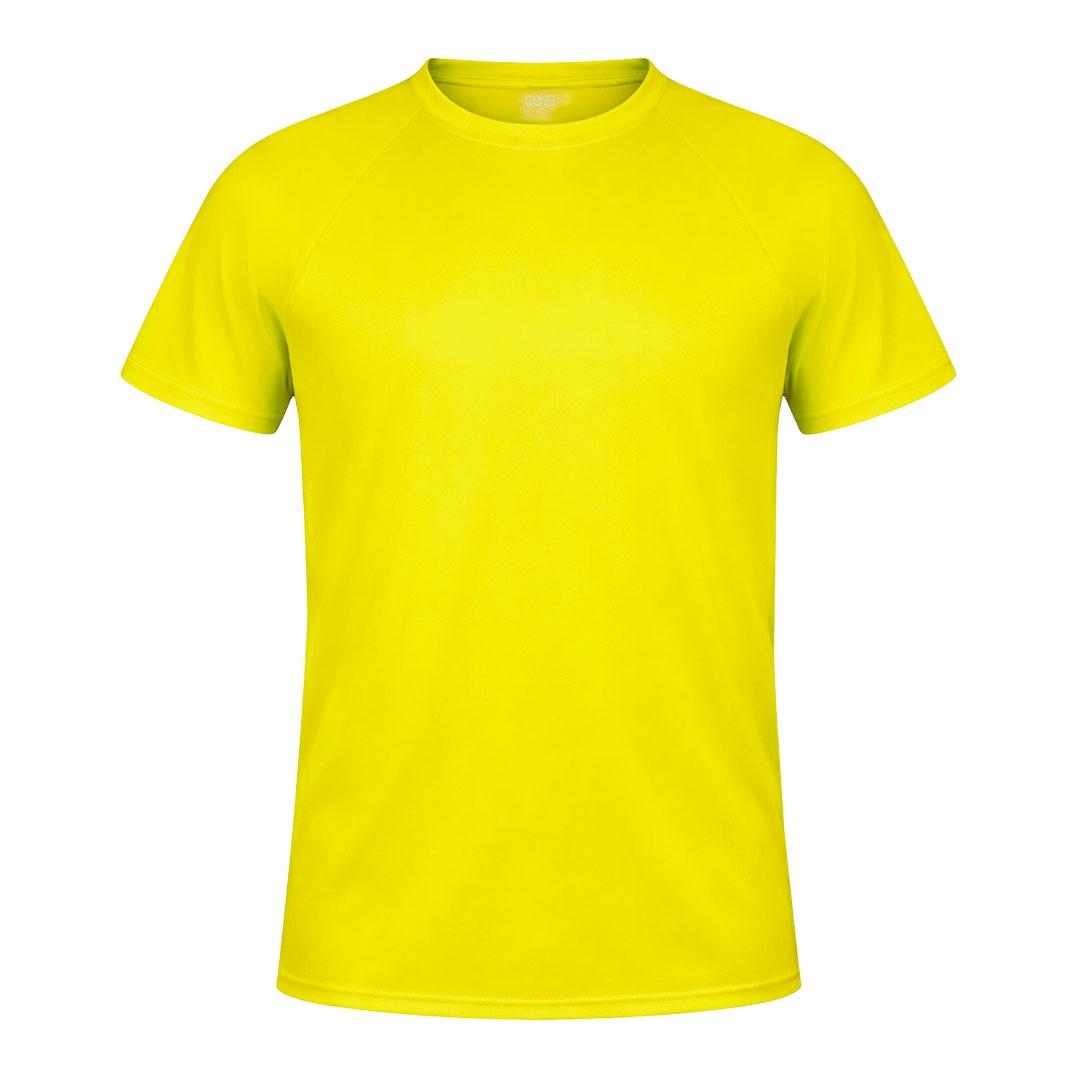 Tricou tehnic pentru adulți Plus galben XXL