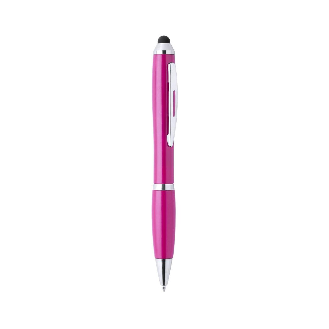 Pix cu stylus pentru ecrane tactile Zeril fucsia