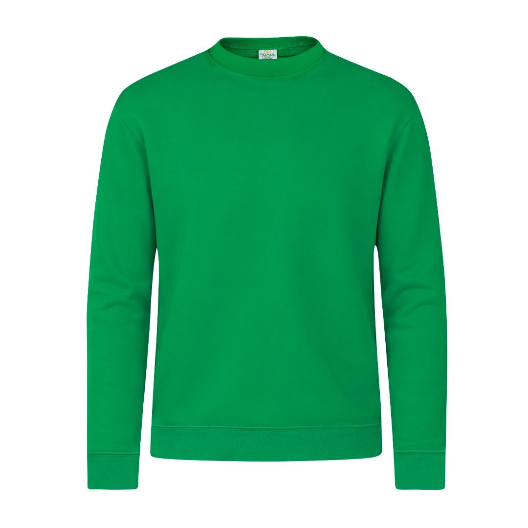 Hanorac fără glugă pentru adulți Keya SWC280 verde XL