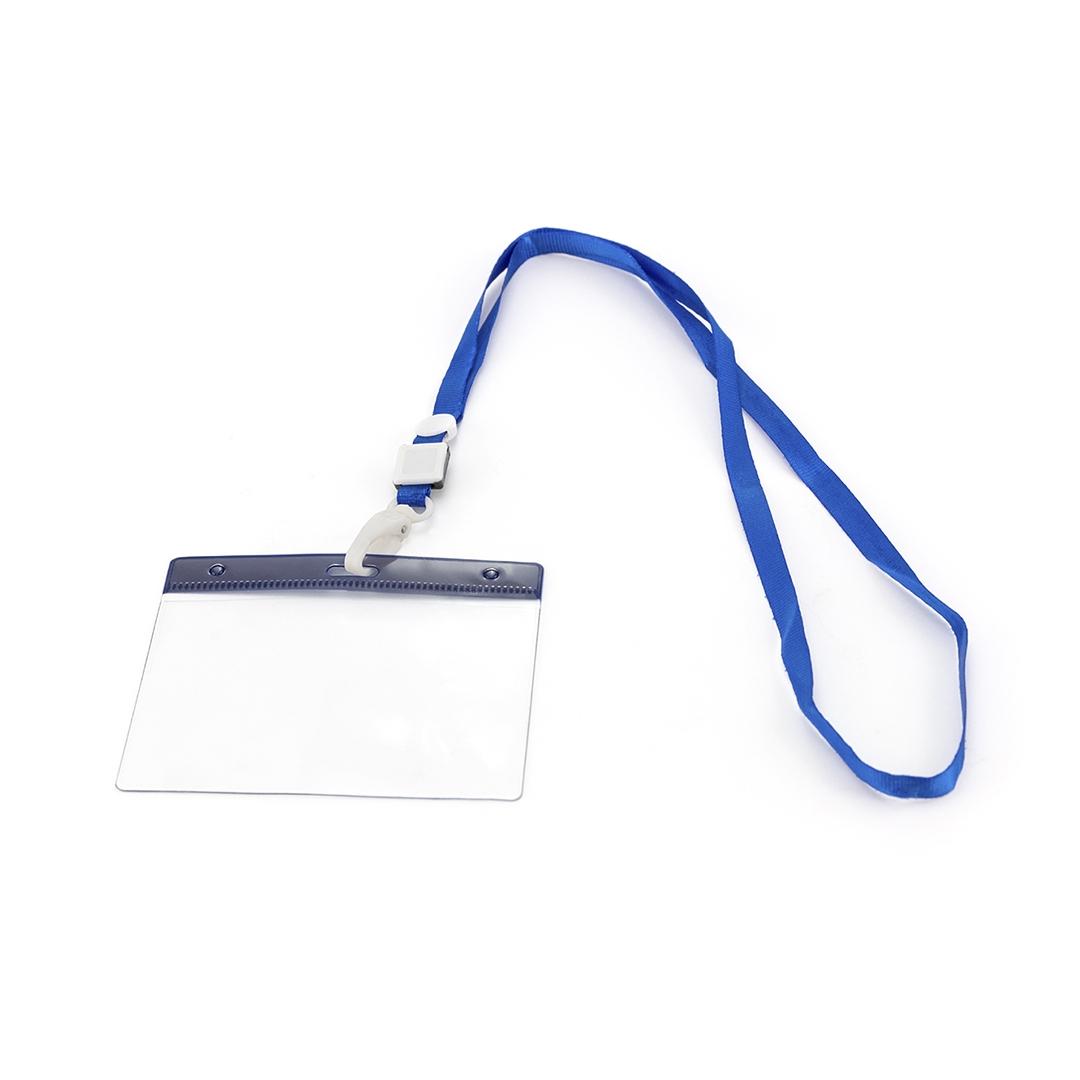 Lanyard cu suport pentru ecuson Maes galben