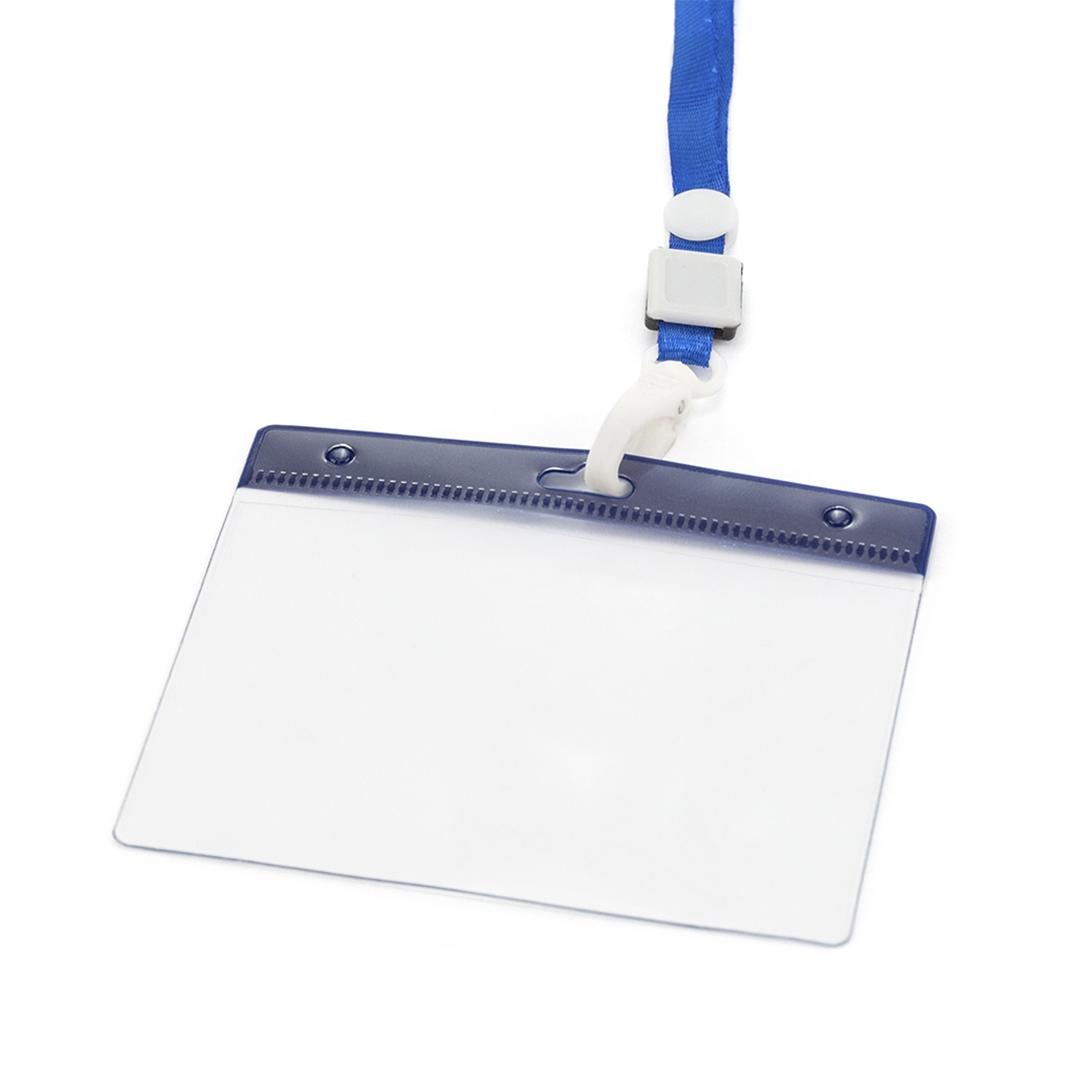 Lanyard cu suport pentru ecuson Maes galben
