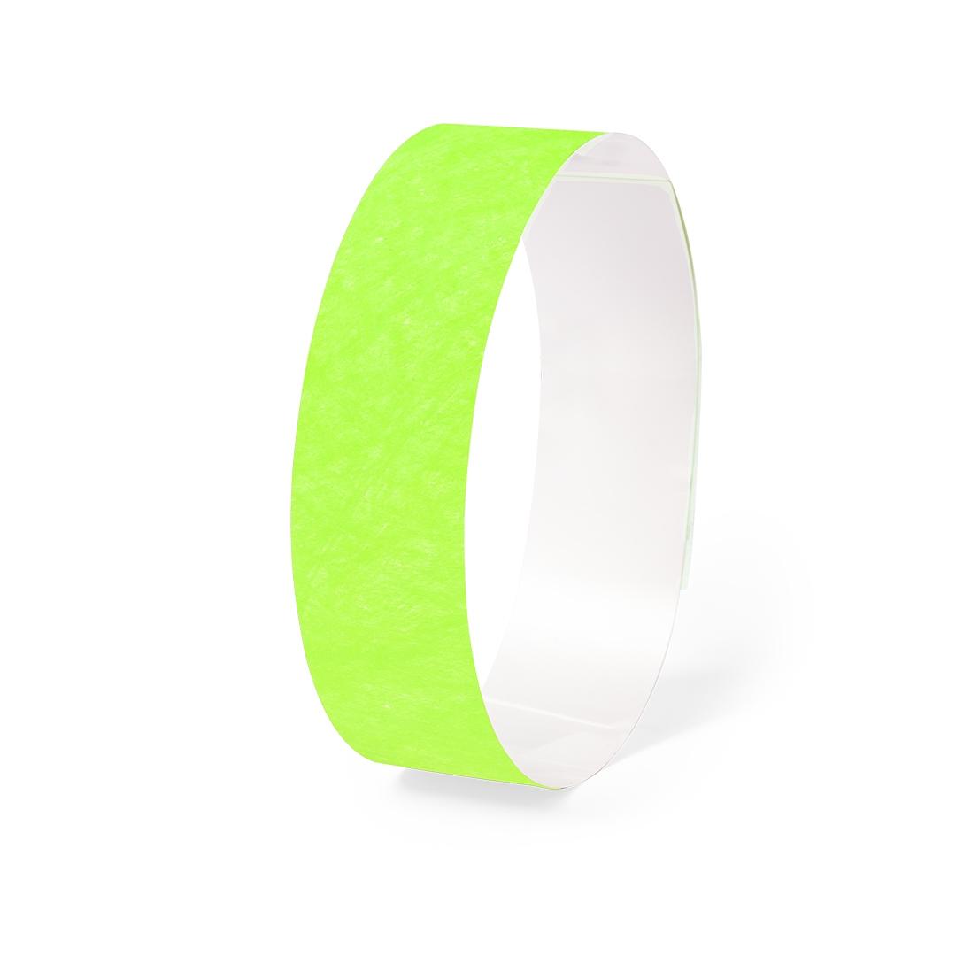 Brățară pentru evenimente verde fluorescent