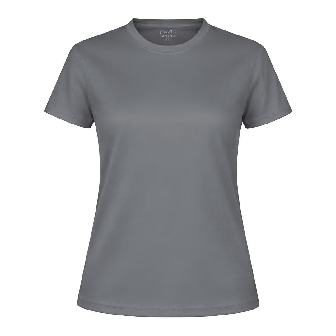 Tricou tehnic pentru femei Plus gri M