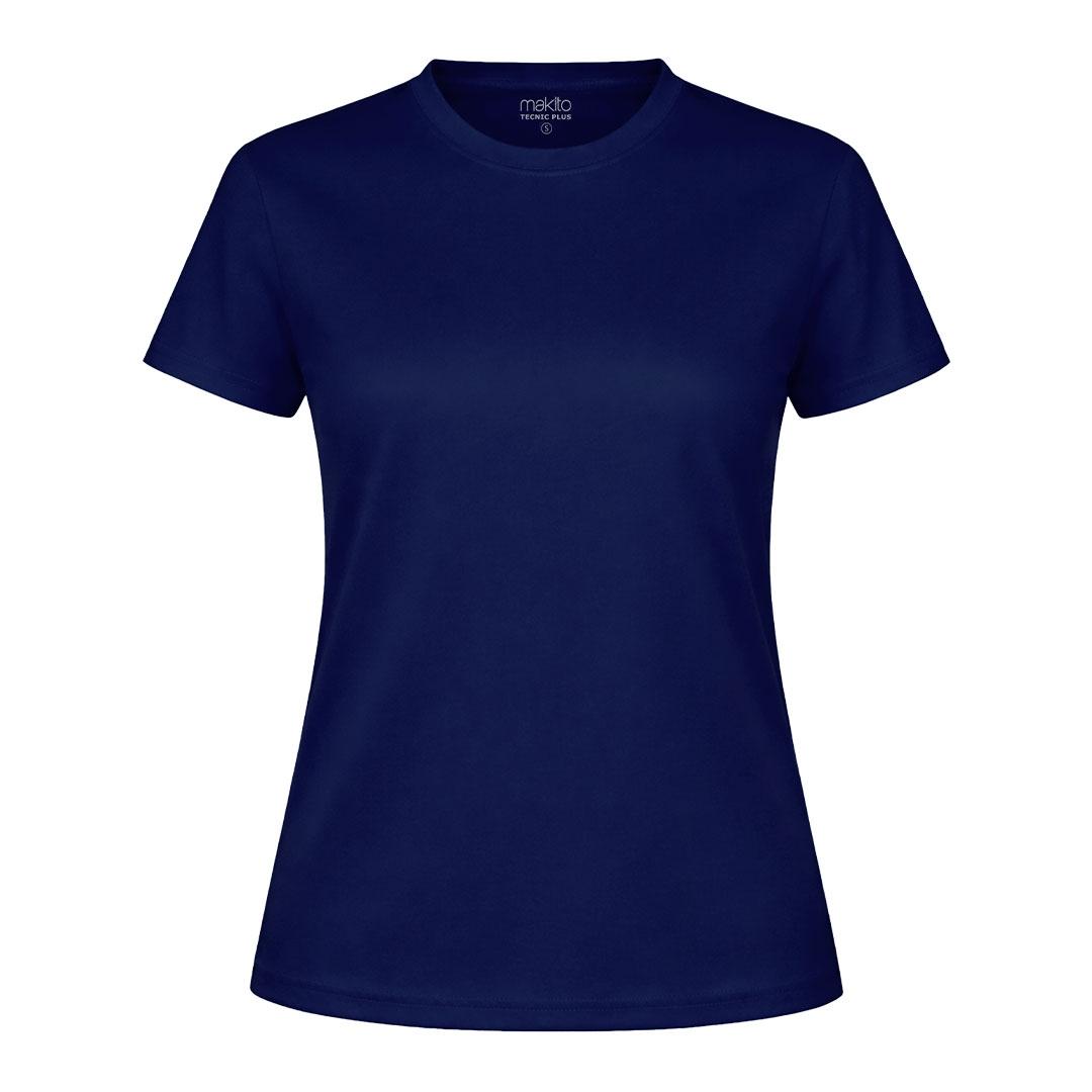 Tricou tehnic pentru femei Plus albastru marină M