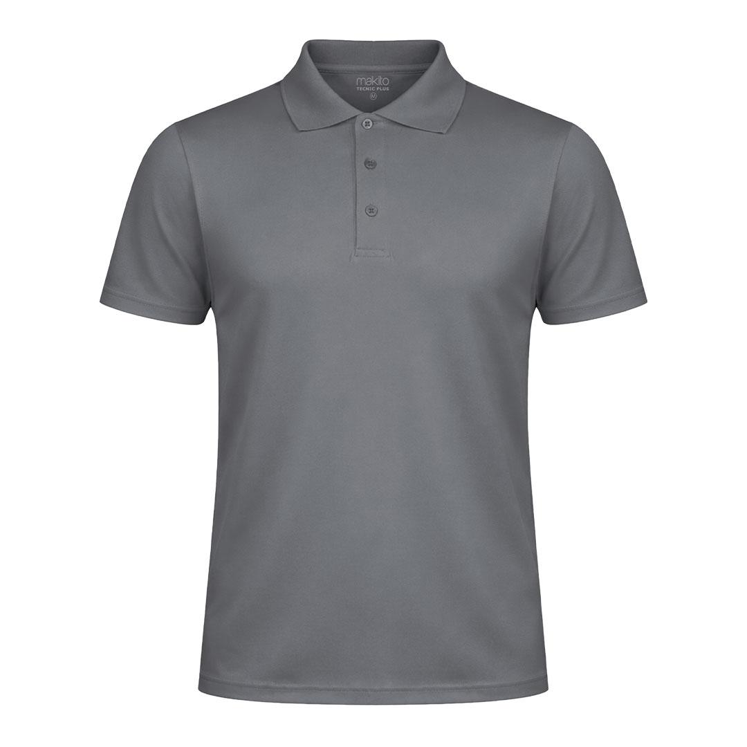 Tricou polo tehnic Plus gri S