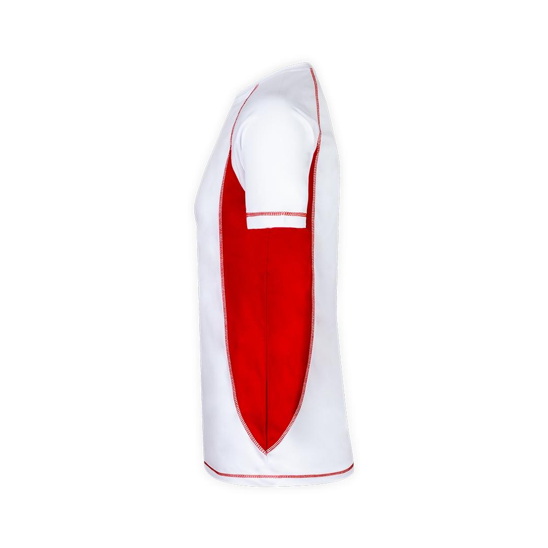 Tricou tehnic pentru adulți Combi roșu S