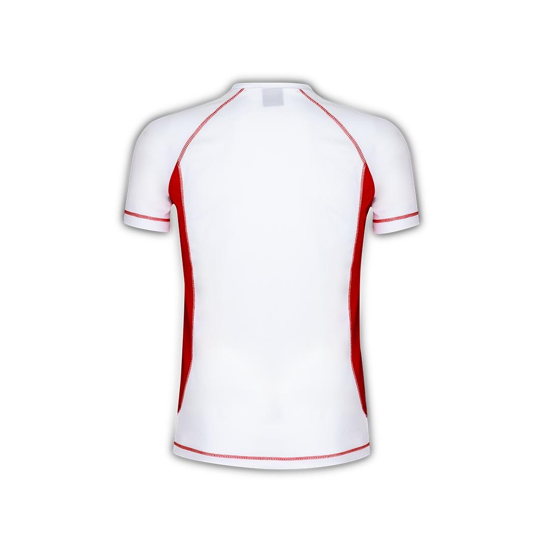 Tricou tehnic pentru adulți Combi roșu S