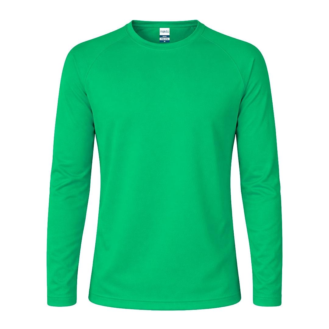 Tricou tehnic pentru adulți Maik verde S