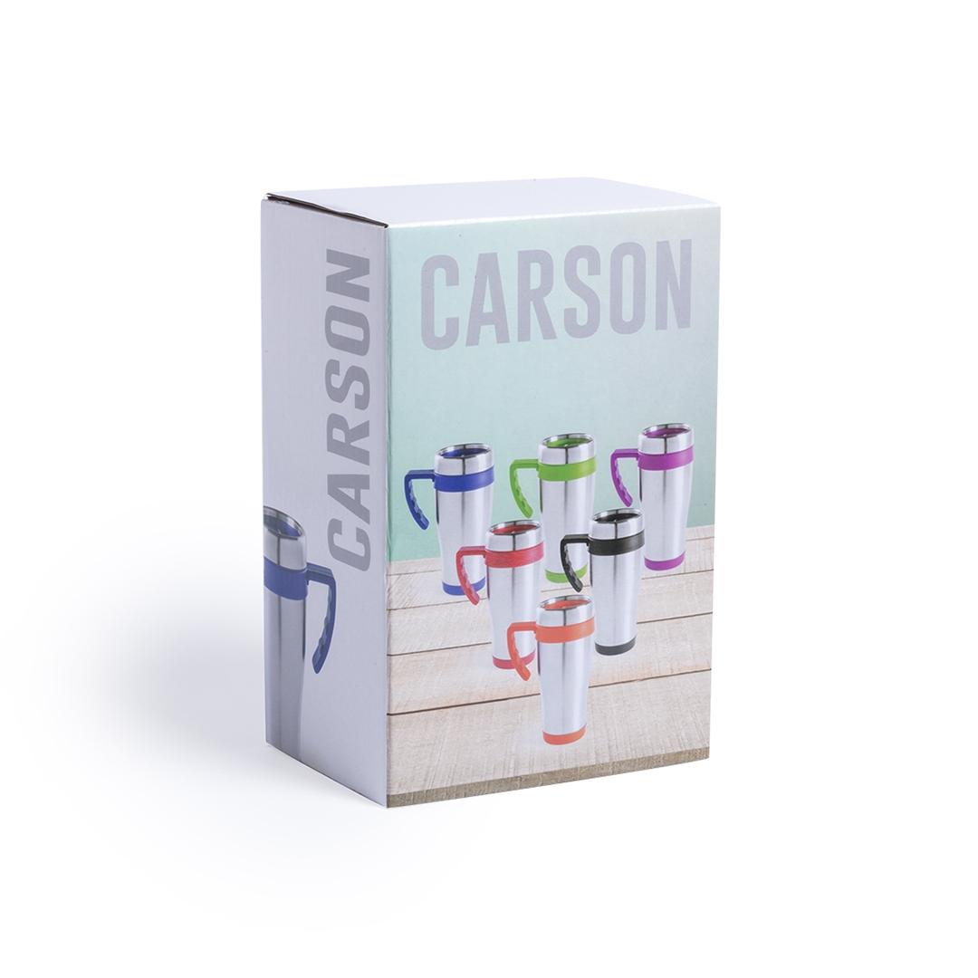 Cană termos Carson albastru