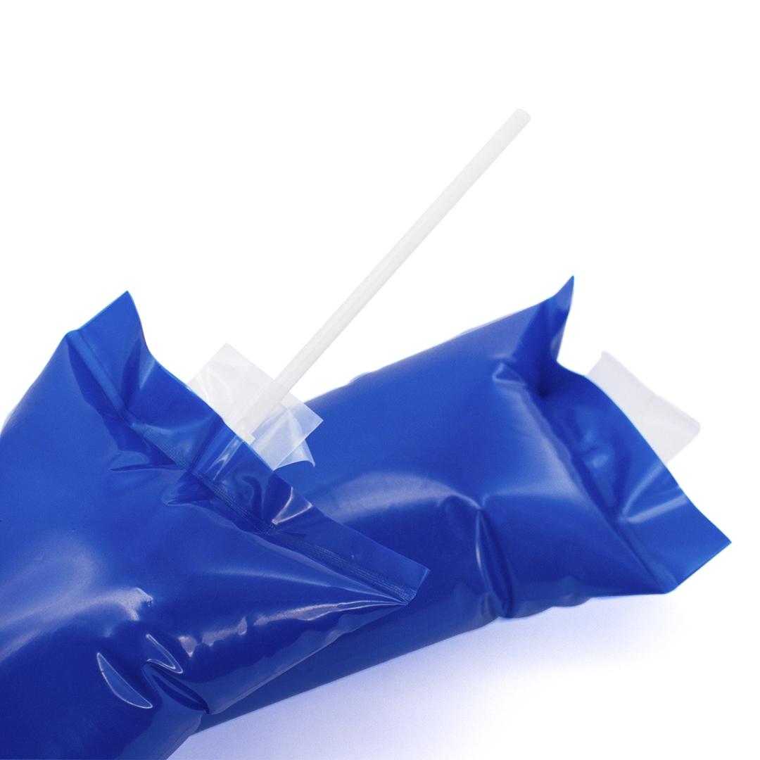 Bastoane gonflabile pentru suporteri Stick alb