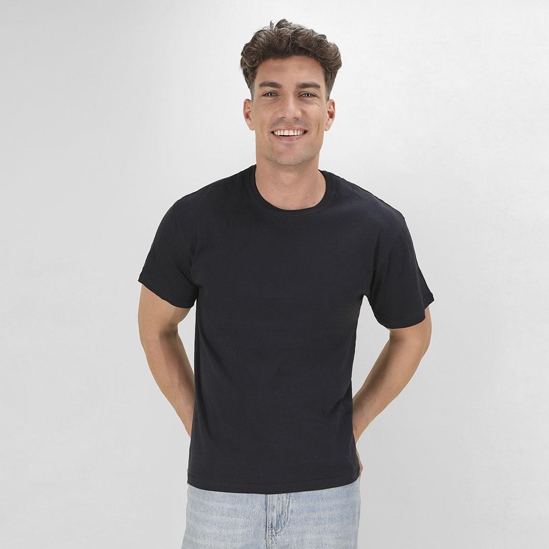 Tricou colorat pentru adulți Keya albastru închis M