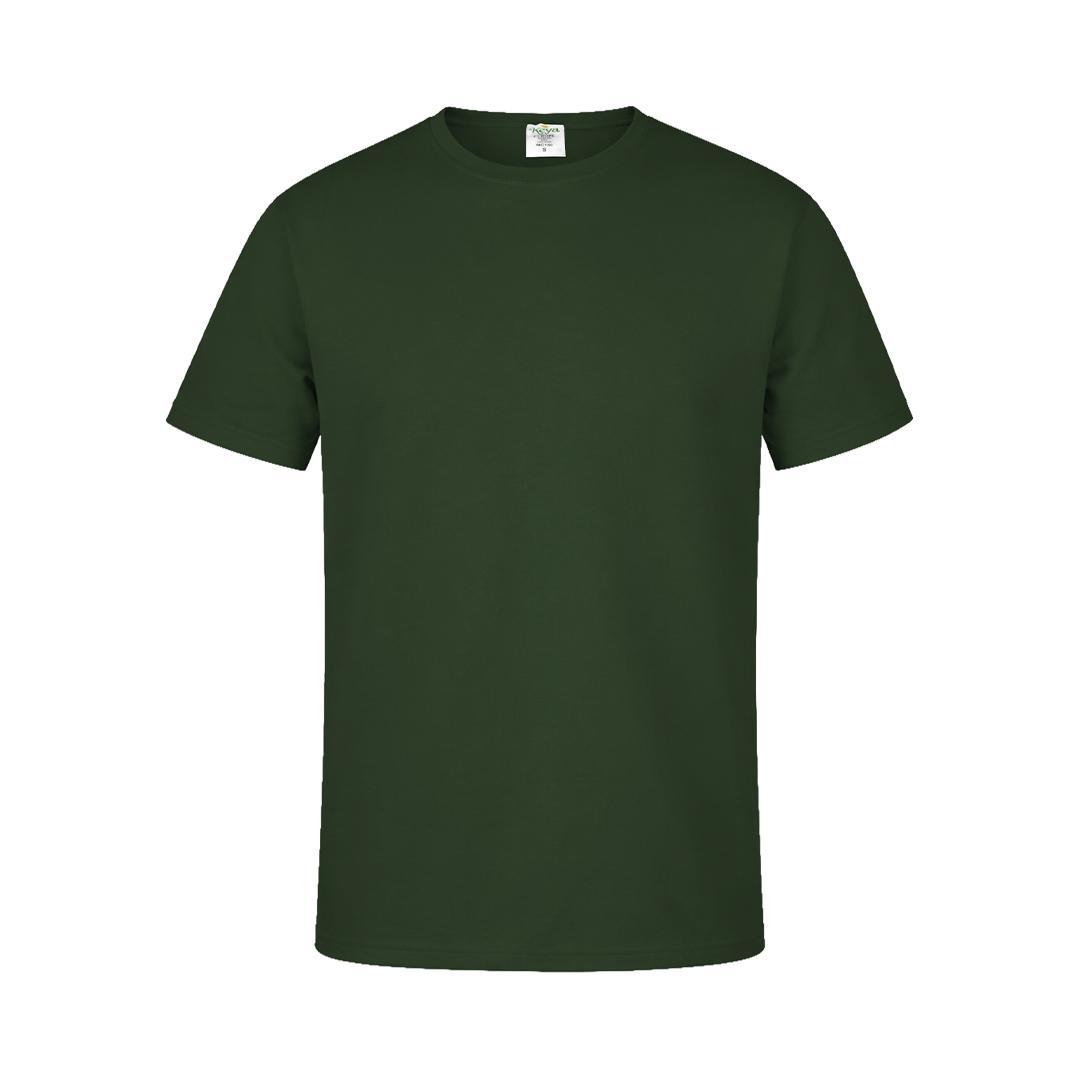 Tricou colorat pentru adulți Keya verde sticlă L