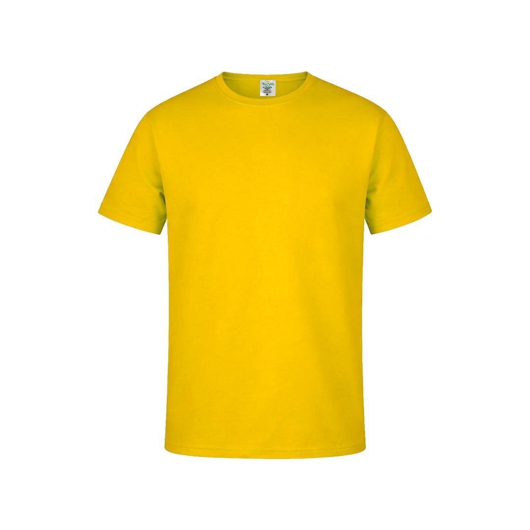 Tricou colorat pentru adulți Keya galben L