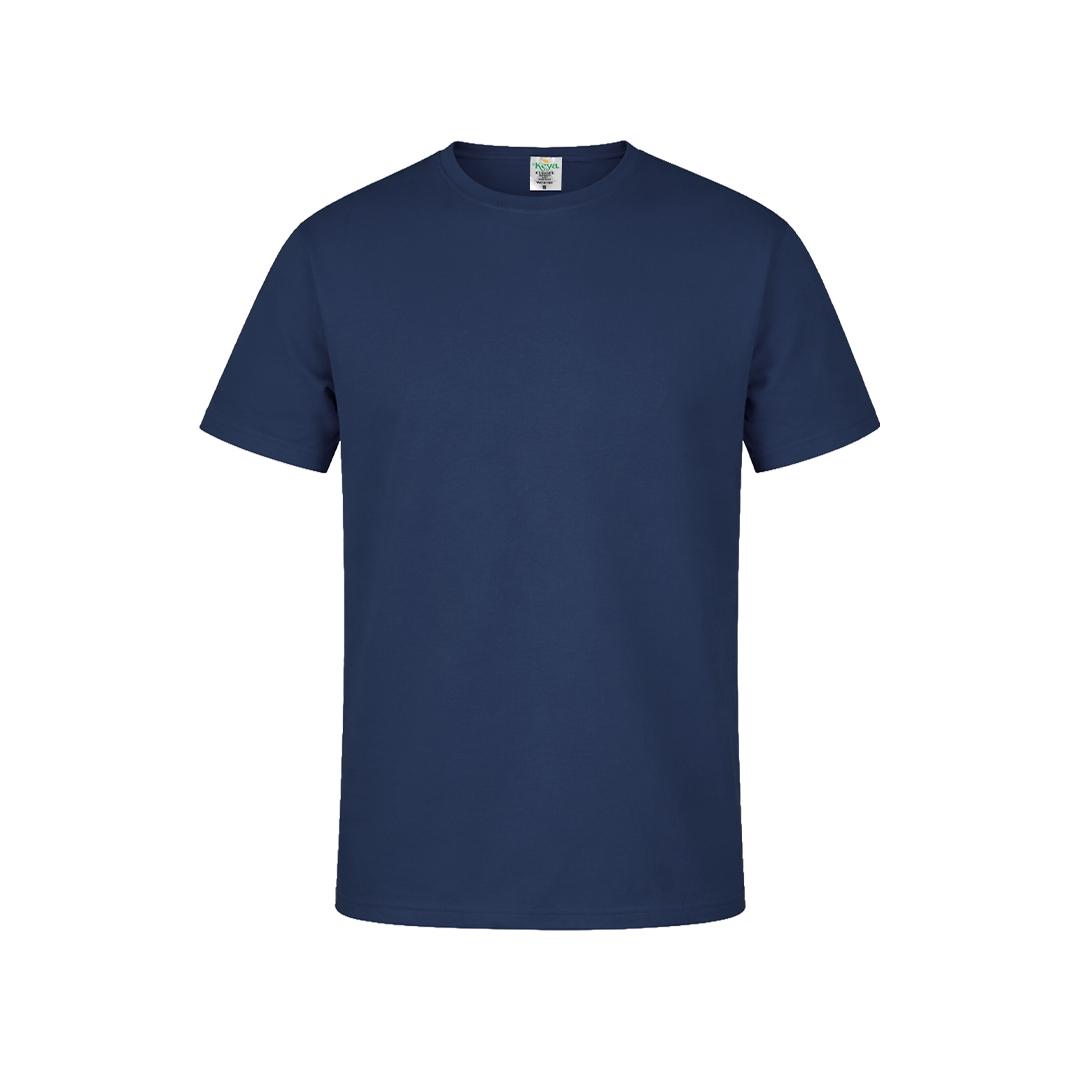 Tricou colorat pentru adulți Keya albastru marină L